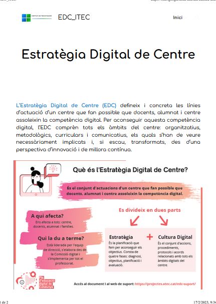 Document del centre