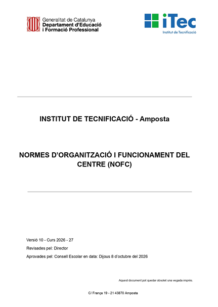 Document del centre